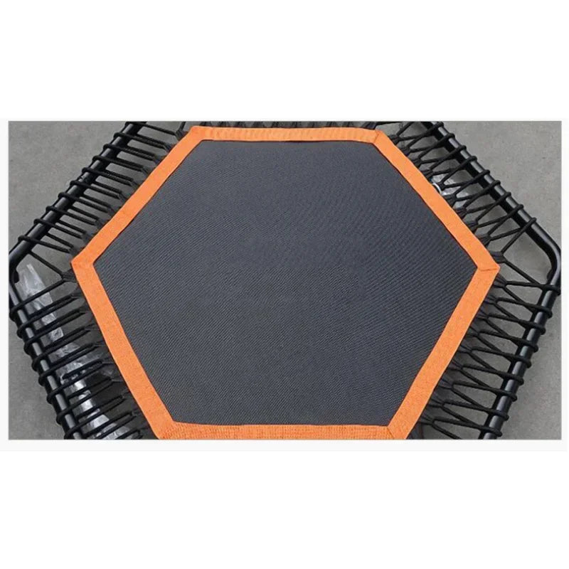 Adjustable Indoor Mini Trampoline with Handle for Fitness and Cardio Training