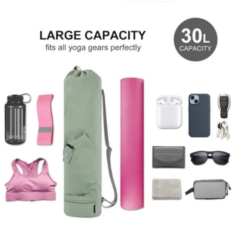 Yoga Mat Backpack and Carrier for Pilates and Yoga Accessories