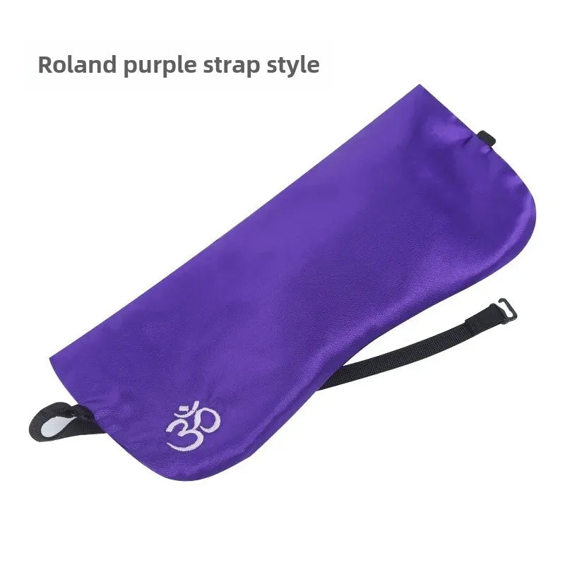 Yoga Eye Pillow for Pressure Relief and Moisturizing, Lavender and Buckwheat Hull Eye Mask for Dark Circle Reduction, Ayurvedic Restorative Tool